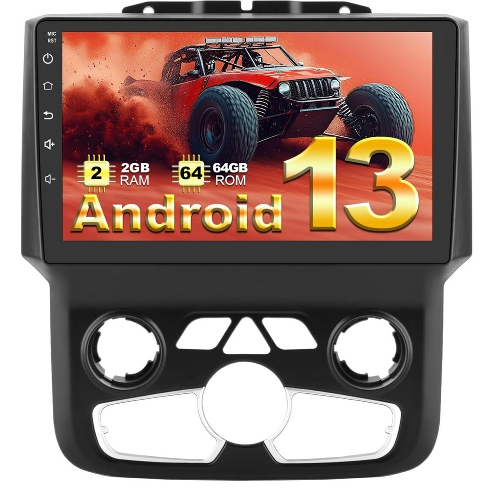 9" Car Radio for Dodge Ram 2013–2018 1500 2500 3500 w/ CarPlay & 5G WiFi